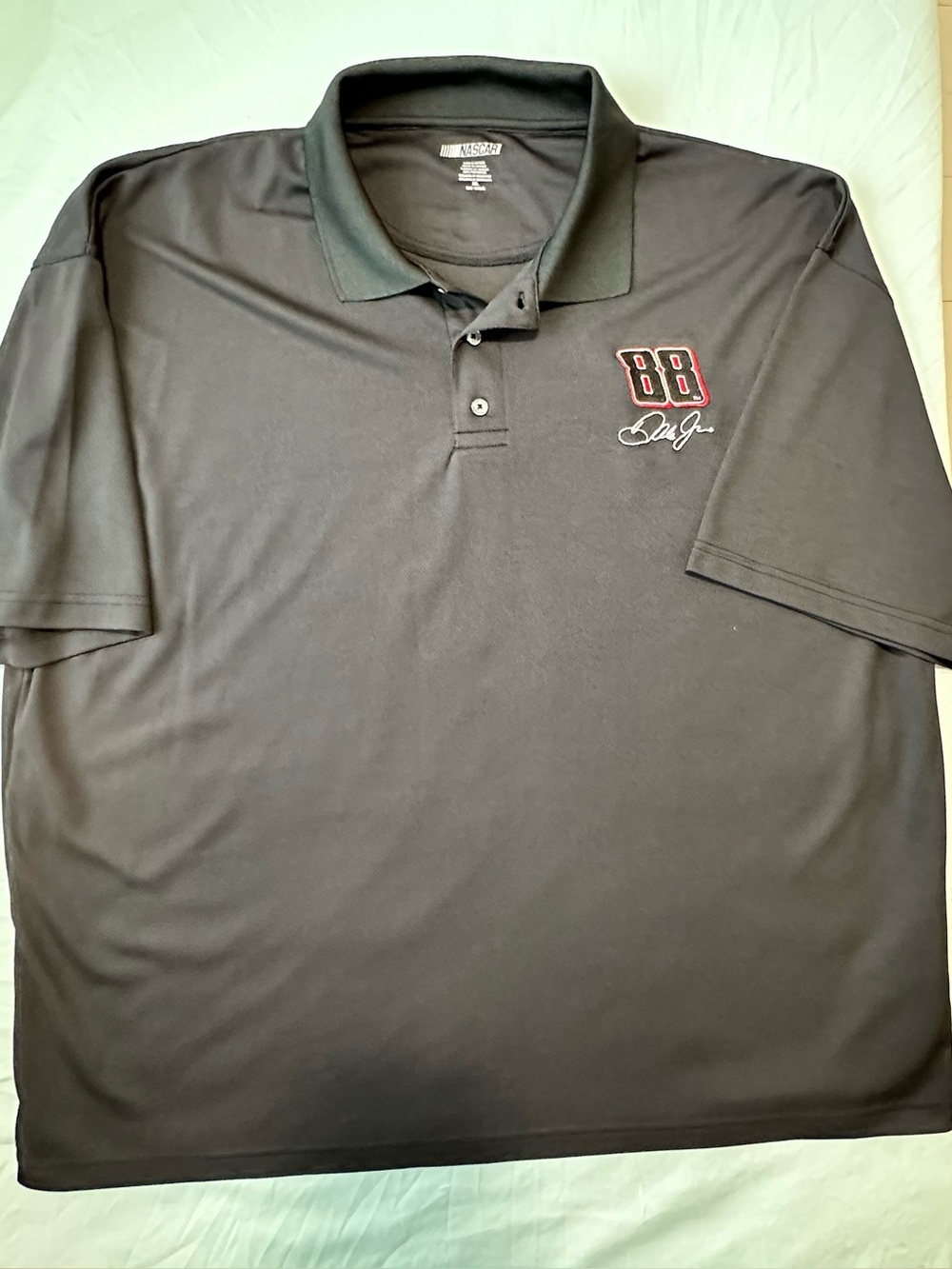 Dale Earnhardt Jr. #88 Polo Shirt | Dark Gray | 2XL
